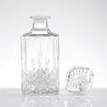 Mini Whiskyglasflasche gemustertes Glasflasche